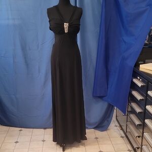 Elegant Black Evening Gown